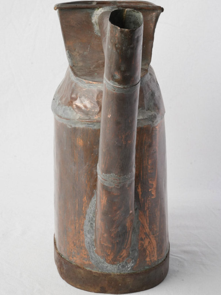 Vintage hand-formed garden accessory