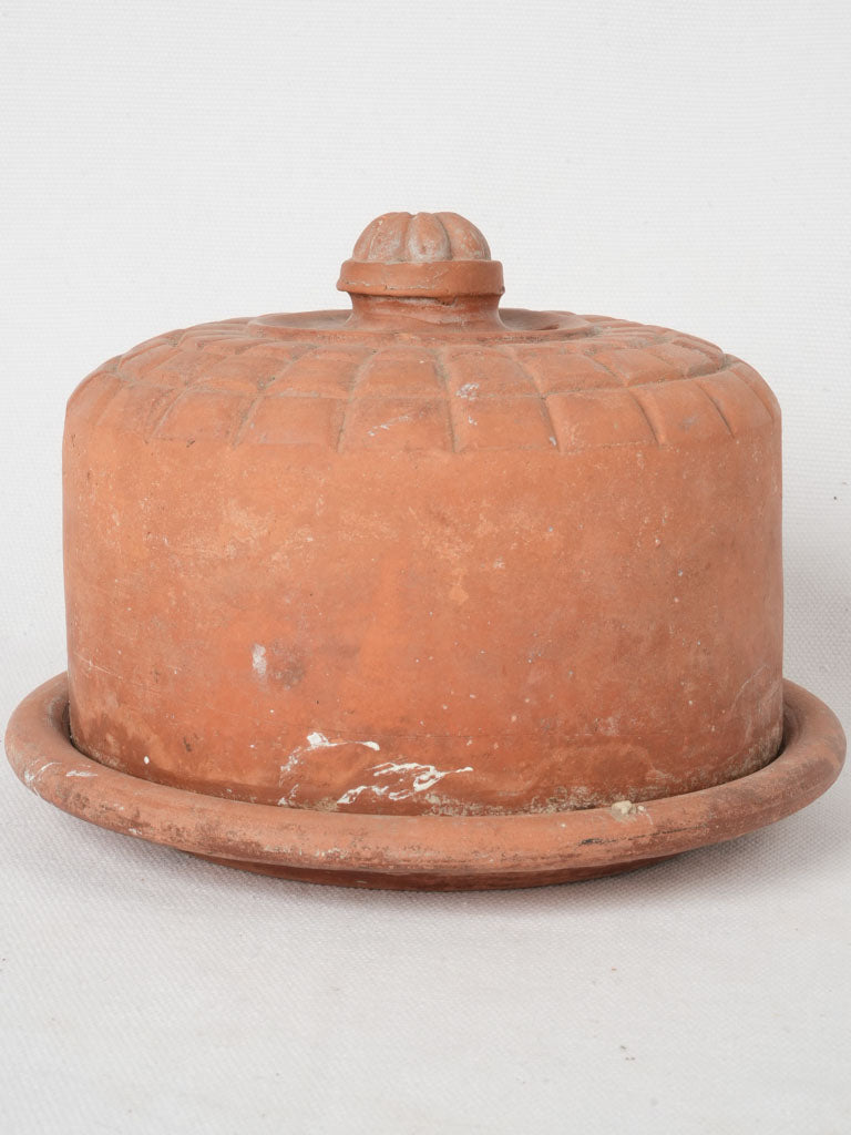 Charming 1900s carved butter bell