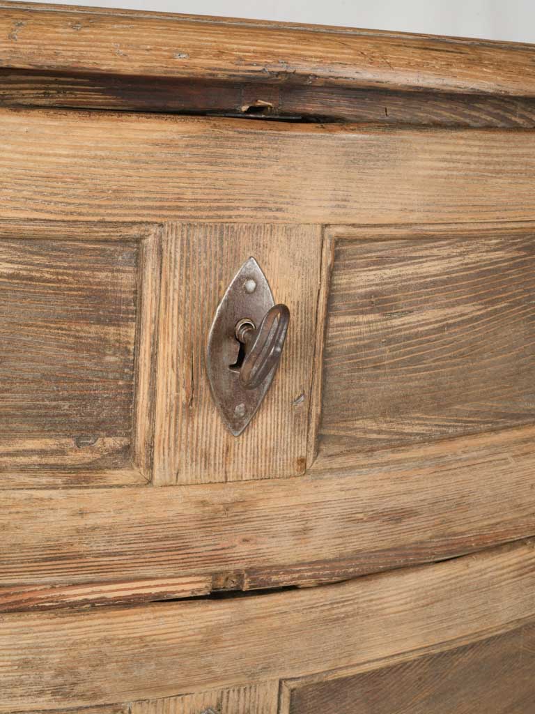 Vintage fir wood commode