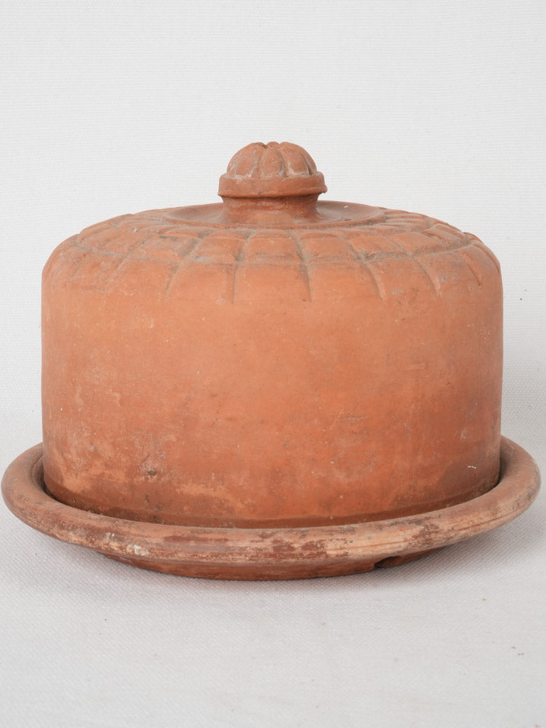 Decorative Provençal terracotta butter bell