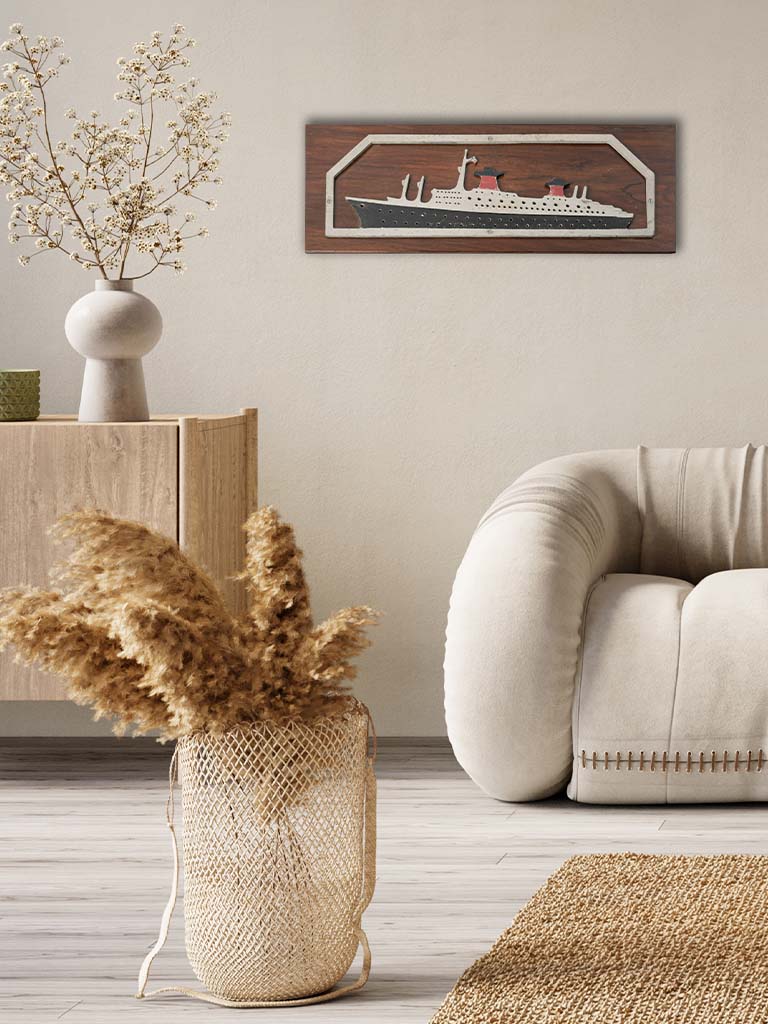 Elegant 1930s French liner presentation model
