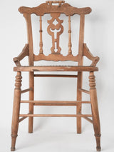 Antique Walnut Alpine dining chair