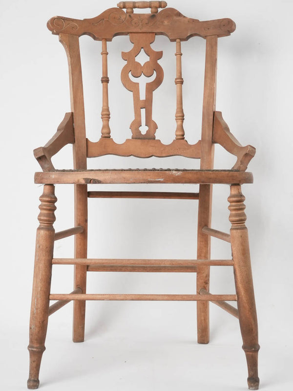 Antique Walnut Alpine dining chair