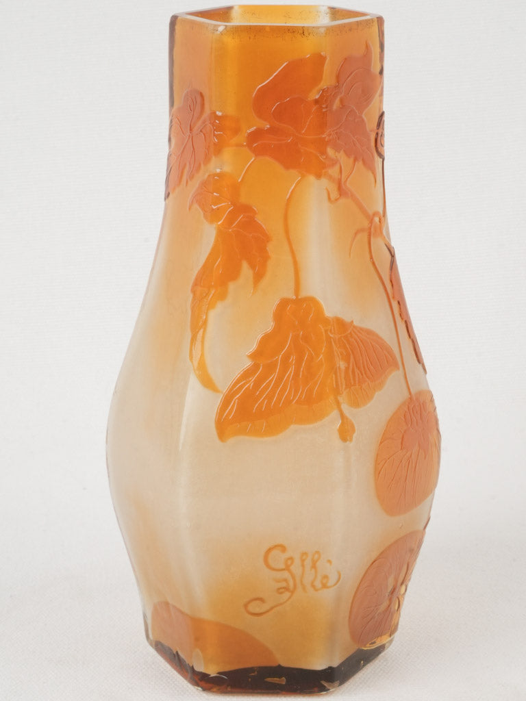 Stylish modernist design Gallé vase