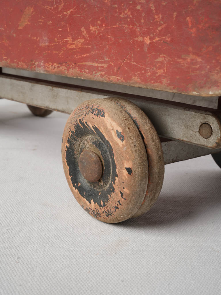 Decorative collectible retro toy truck