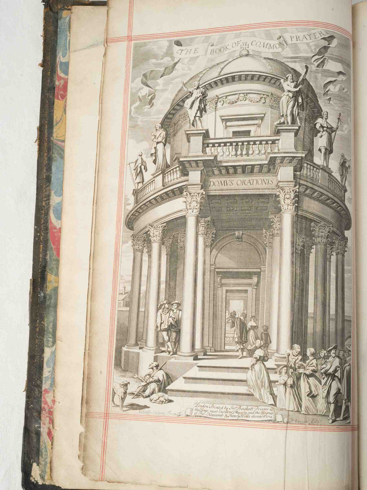 Exceptional 1715 Book of Common Prayer with Royal Armorial Binding