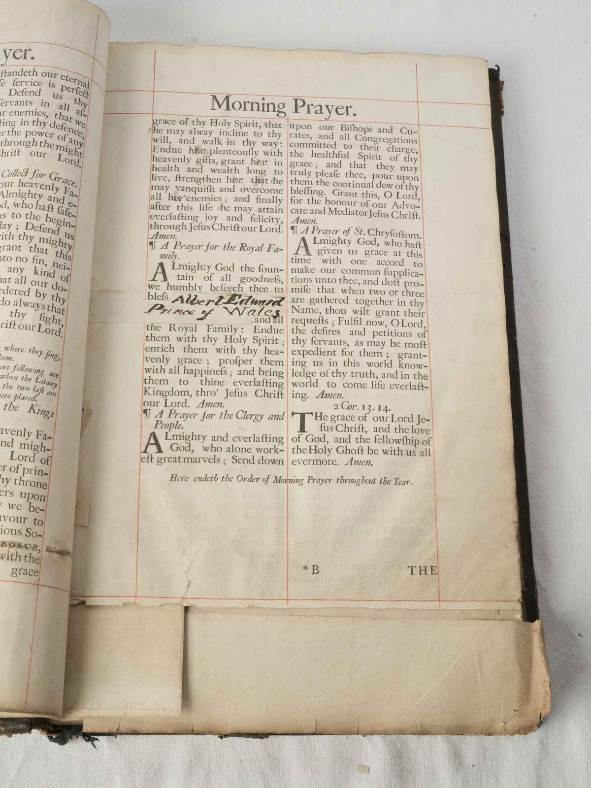 Exceptional 1715 Book of Common Prayer with Royal Armorial Binding