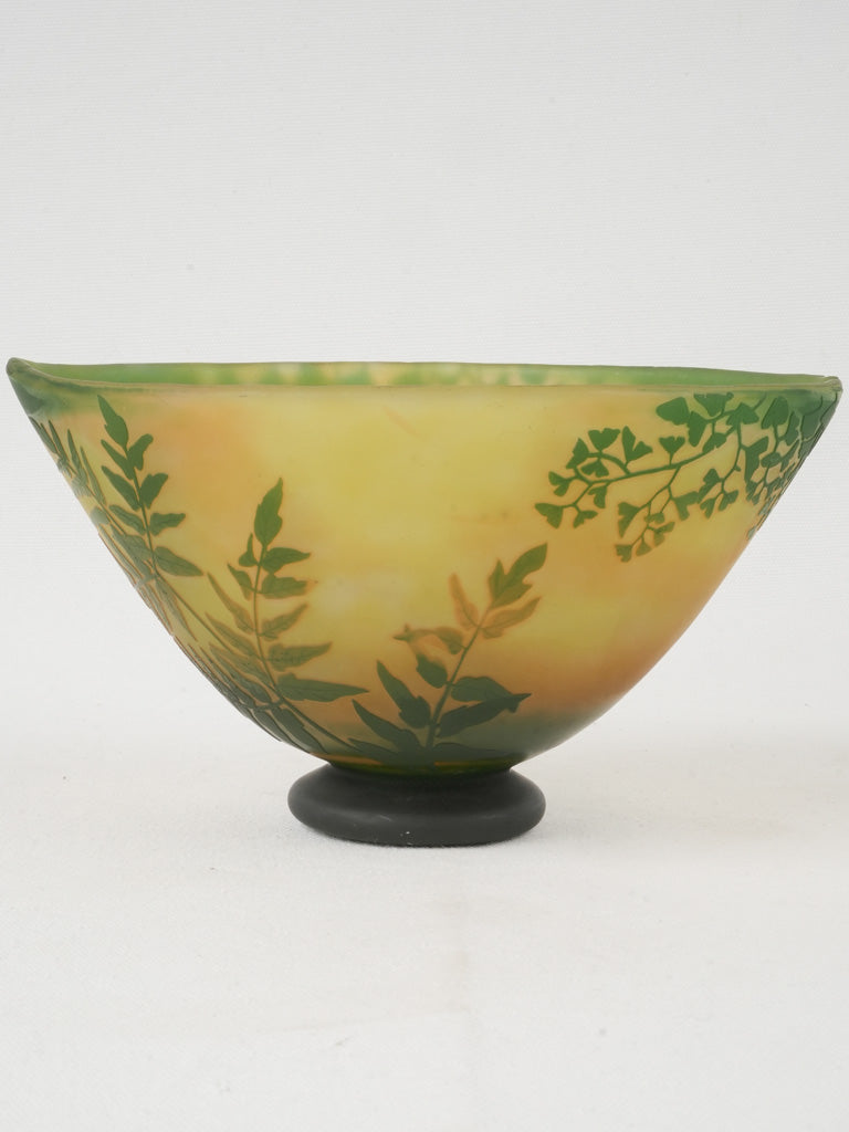 Vintage organic design collectible bowl