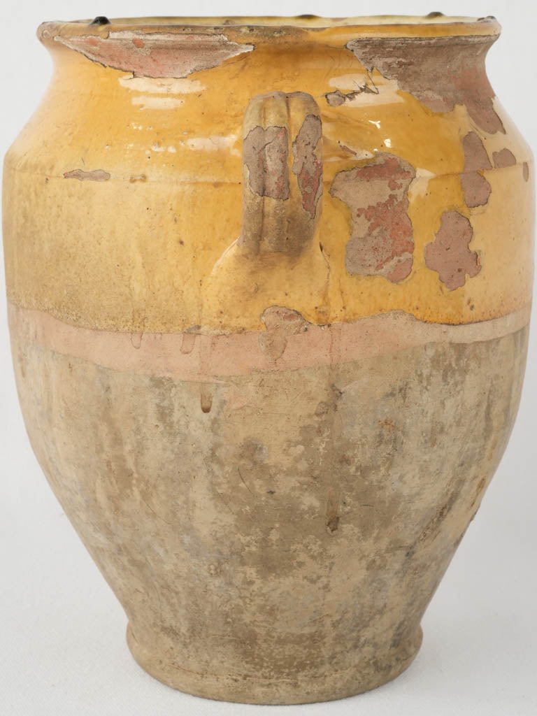 Traditional, Antique, Demi-Glazed Confit Pot
