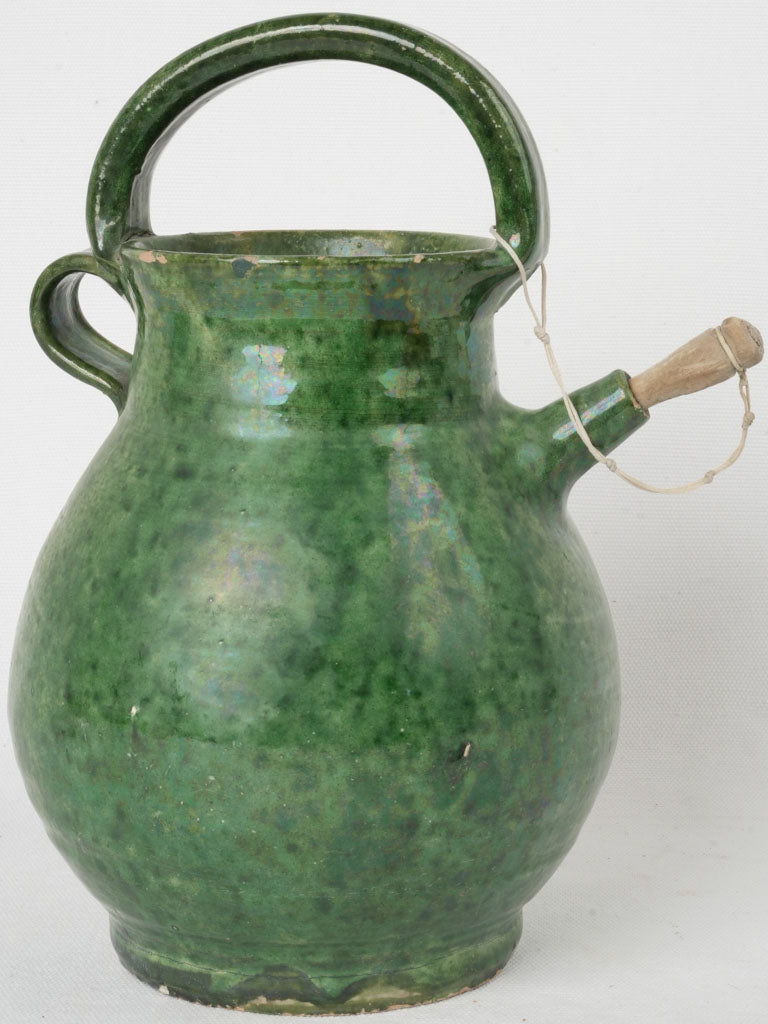 Classic French rural pottery ewer