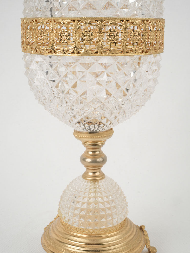 Classic European pineapple motif jar