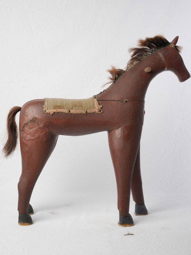 Timeworn sculptural wooden object