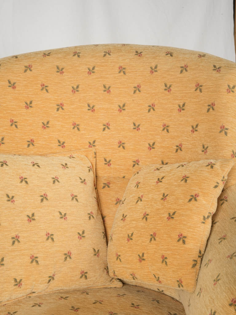 Decorative fringe sofa ensemble