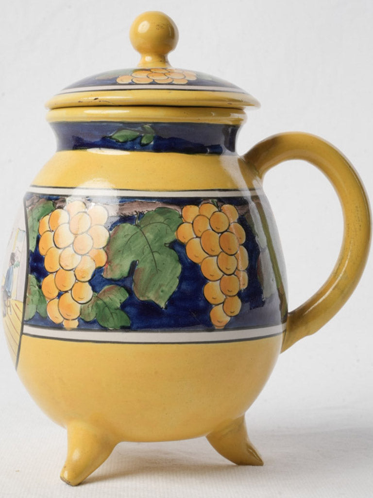 Elegant cobalt blue vessel