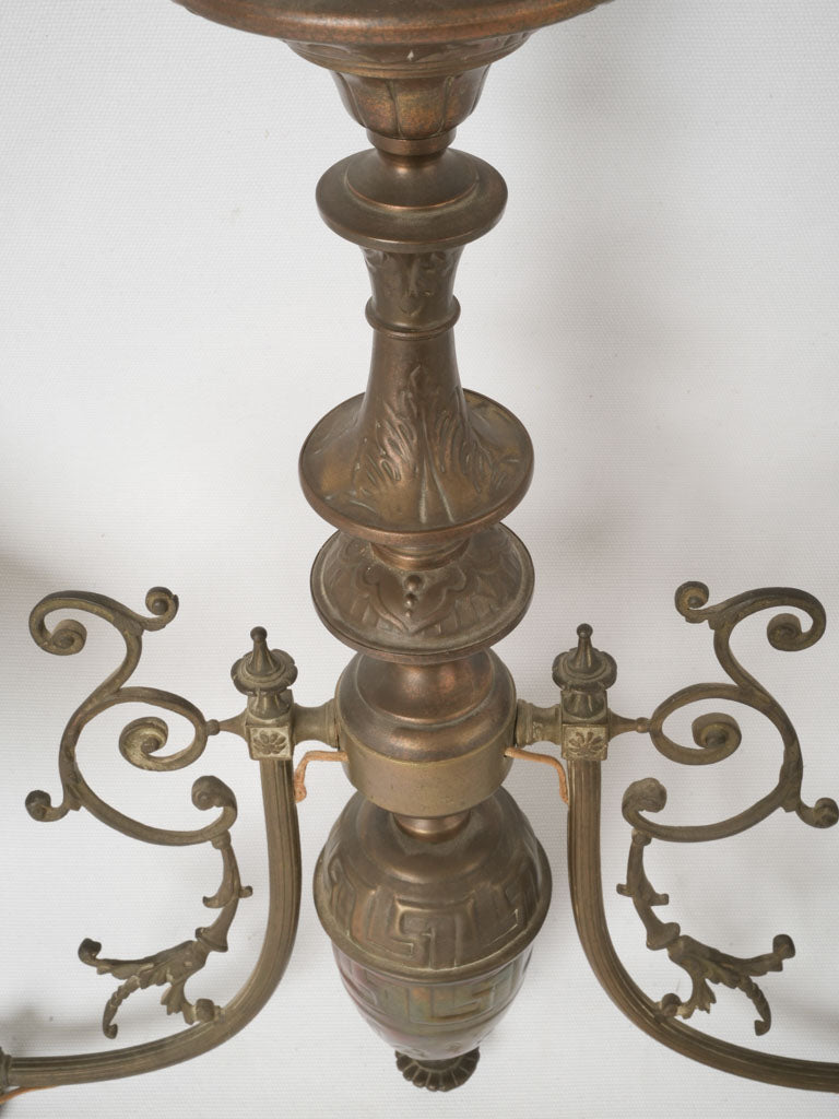 Decorative 1800s electric ceiling fixture