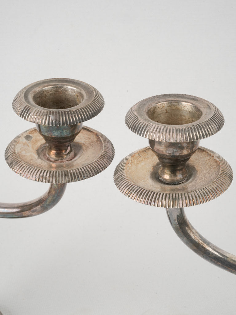 Prestigious intricate beaded silverware