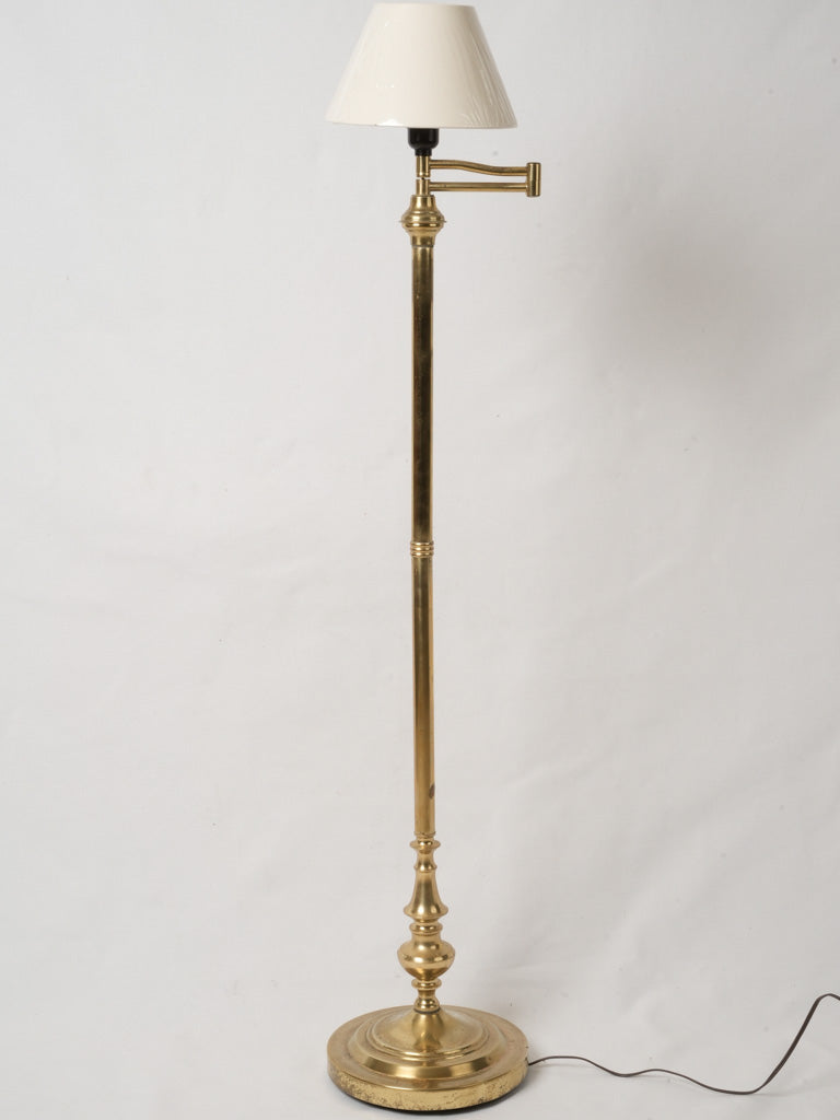 Classic luxury brass floor lighting piece