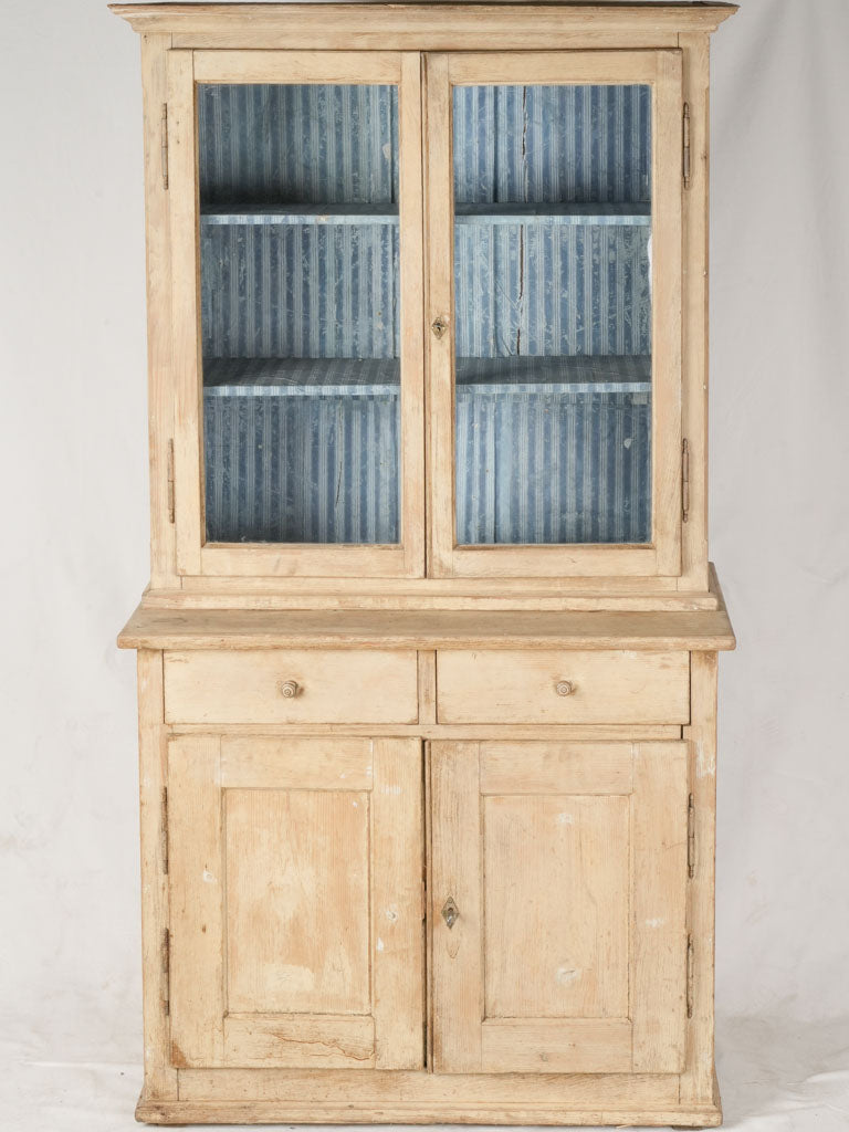 Petite 19th-Century French Country Style Hutch - 77½"