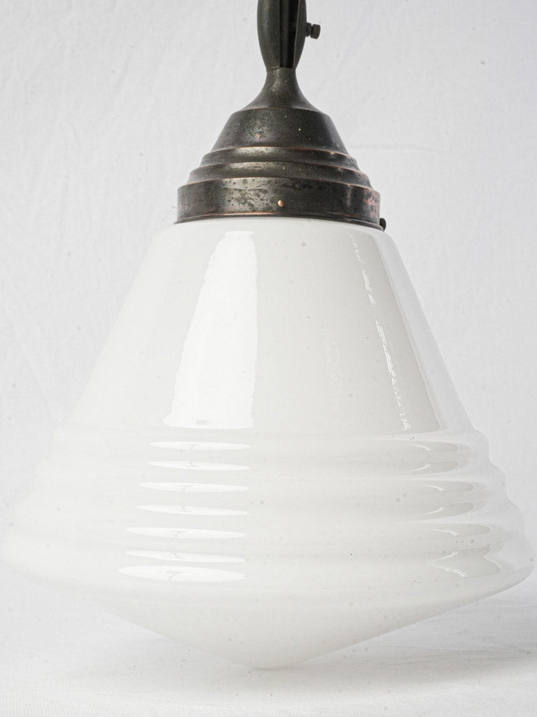 Stepped design lighting pendants