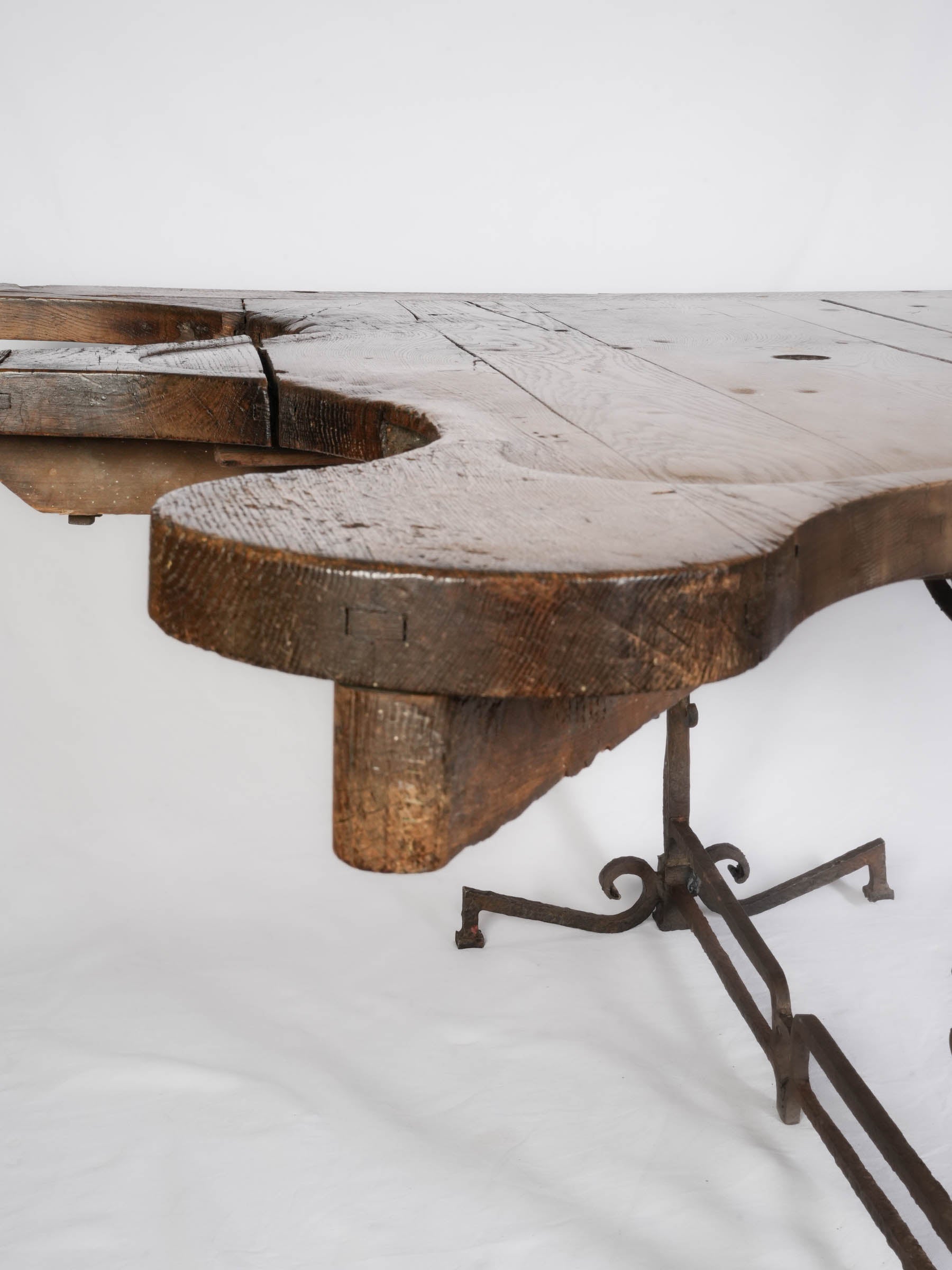 Converted Jeweller's Workbench Table, 19th Century - 65¾"