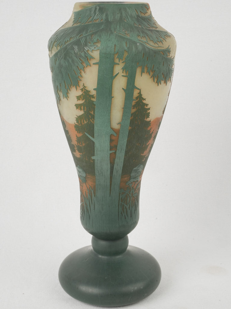 Signed Daum Nancy Collectible Vase