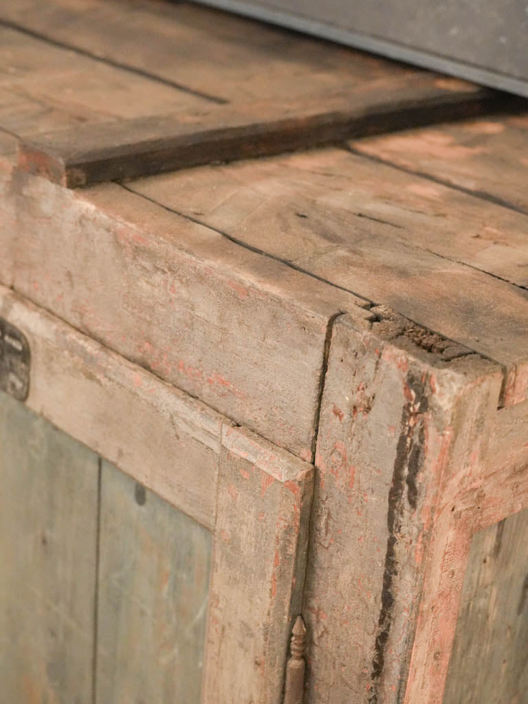 Aged beautifully patinated sideboard cabinet