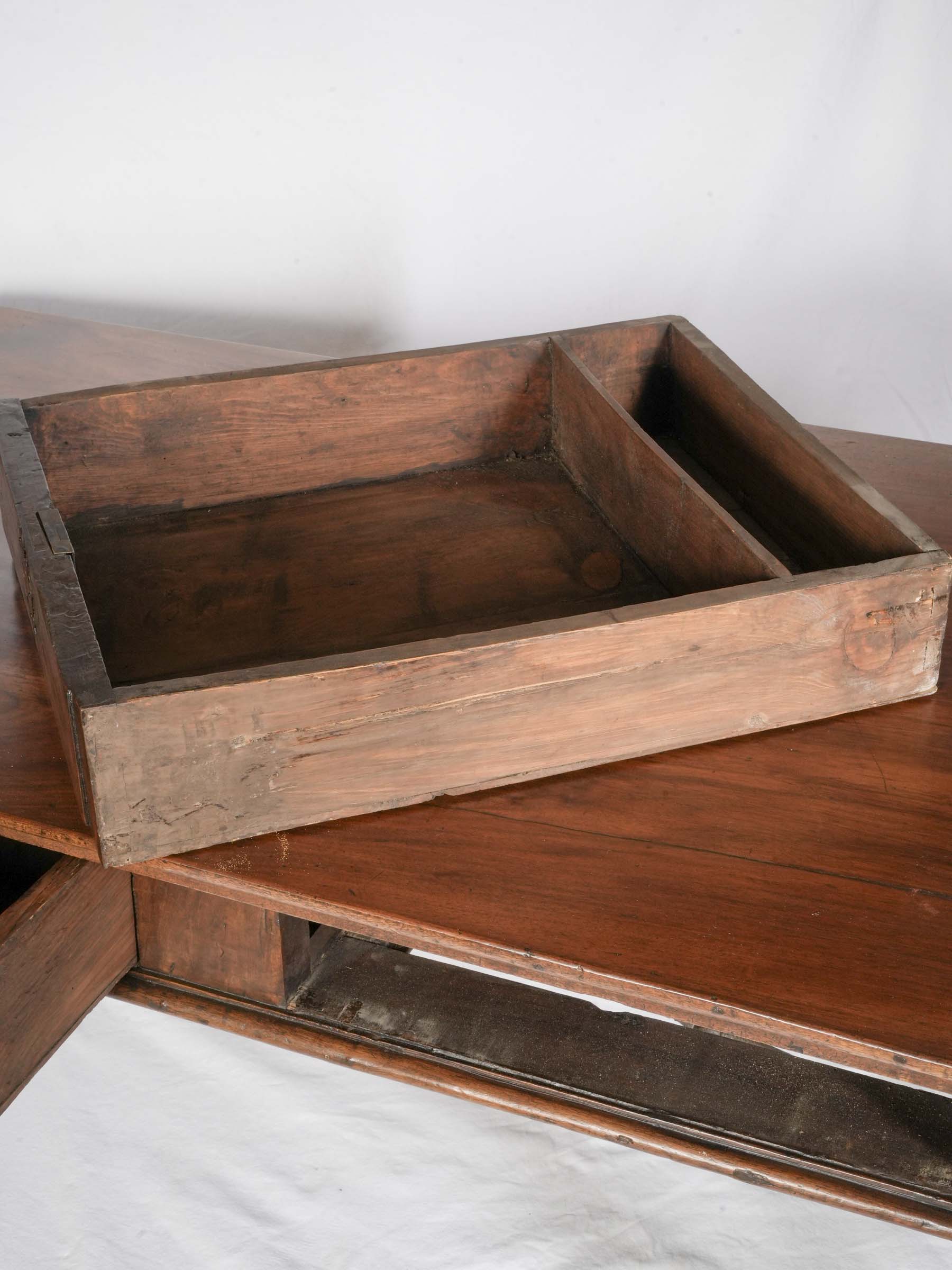 Sculptural 17th-Century Spanish Walnut Baroque Table - 58"
