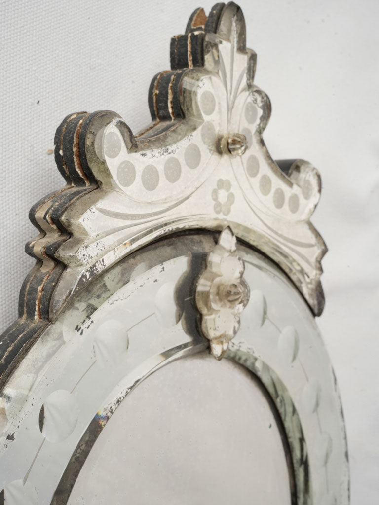 Hanging European charm mirror