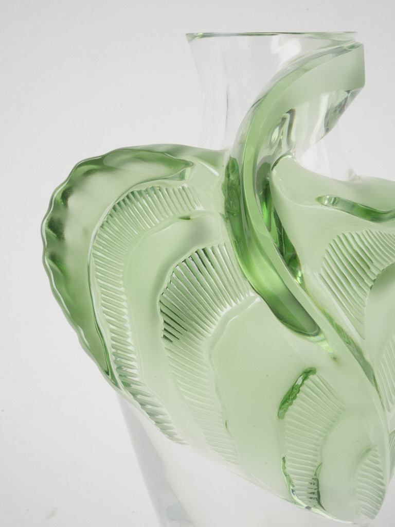 Premium thick crystal vase