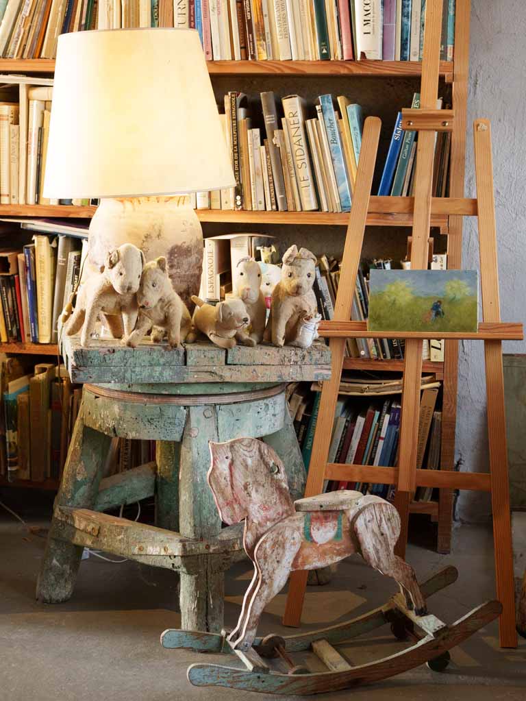 Softly finished modern canvas artwork