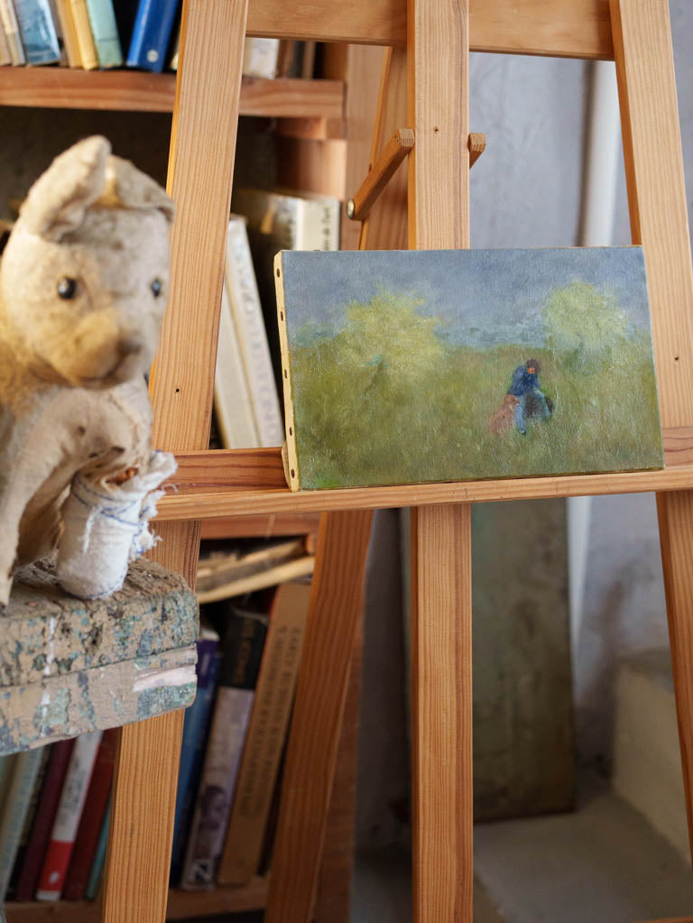 Small, unframed original painting piece