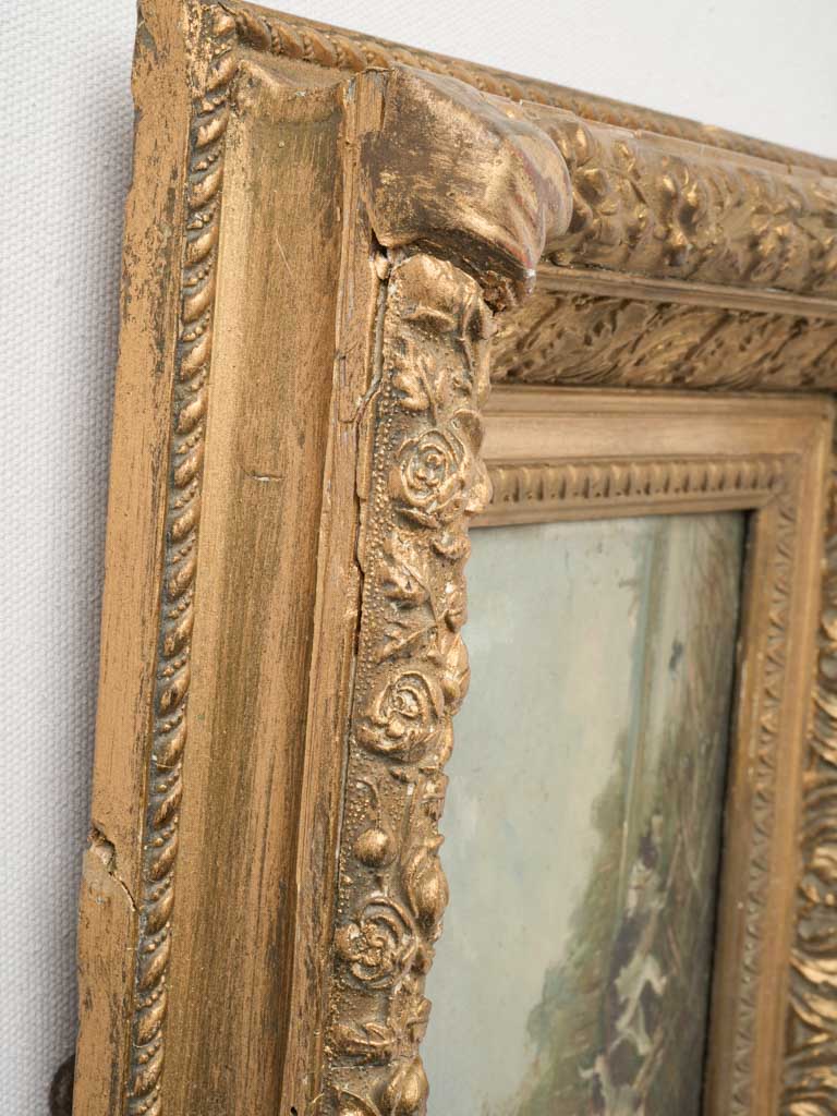 Earthy palette riverside hunting decor