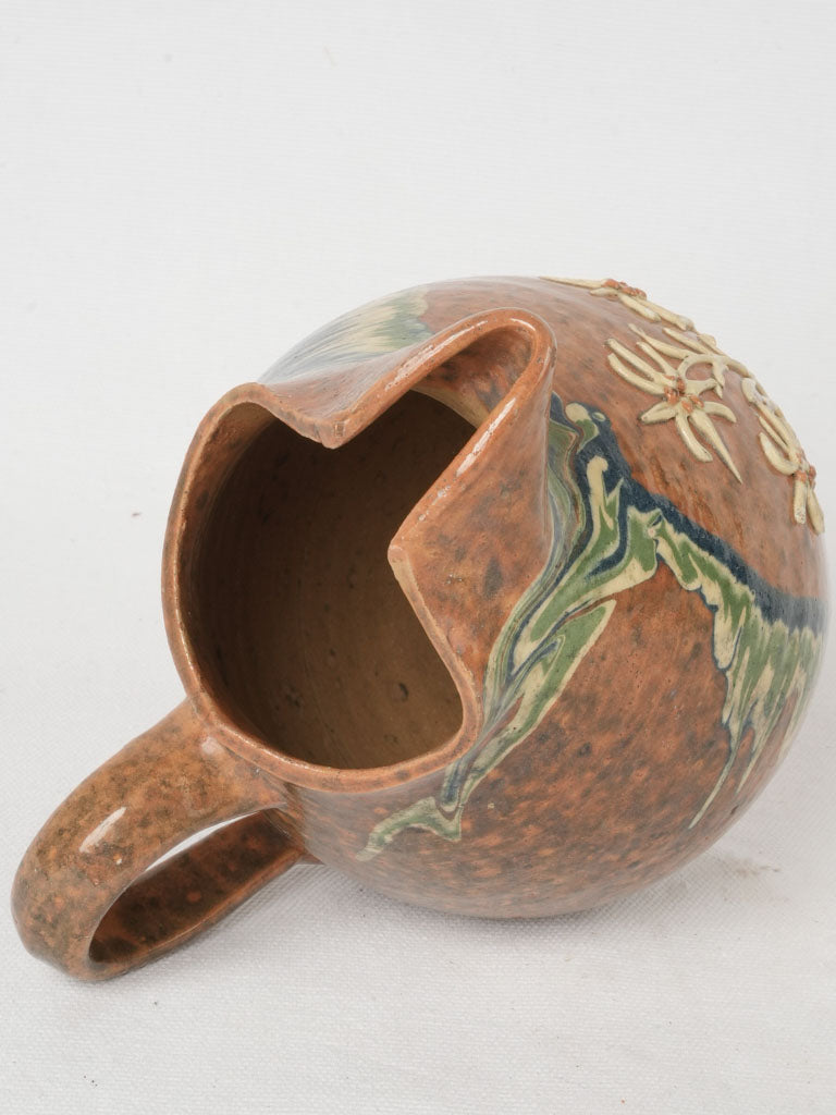Unique Edelweiss Adorned Savoy Pitcher