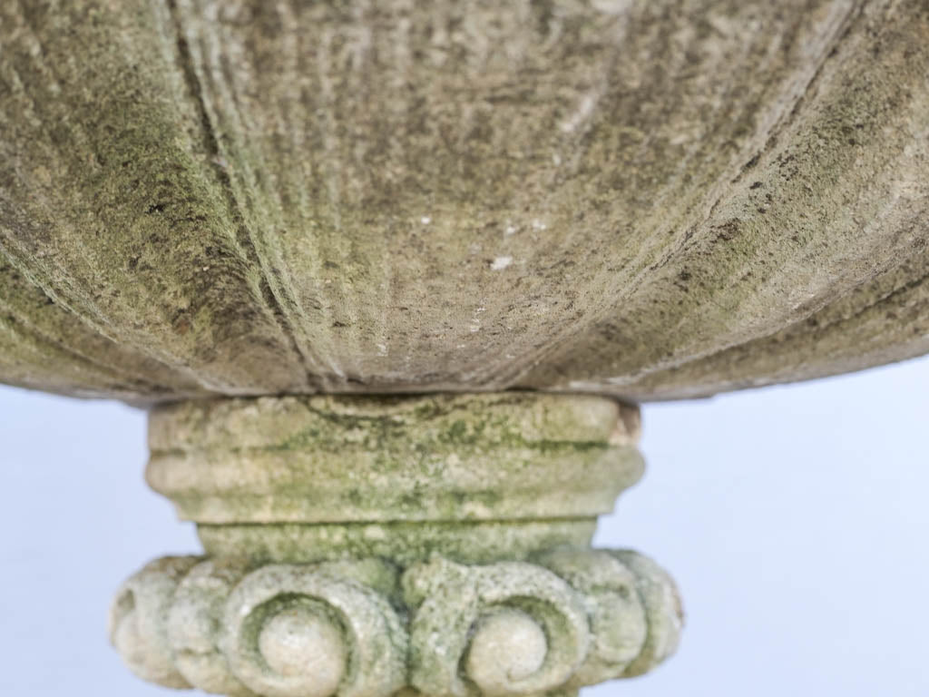 Classical acanthus leaf decorated base