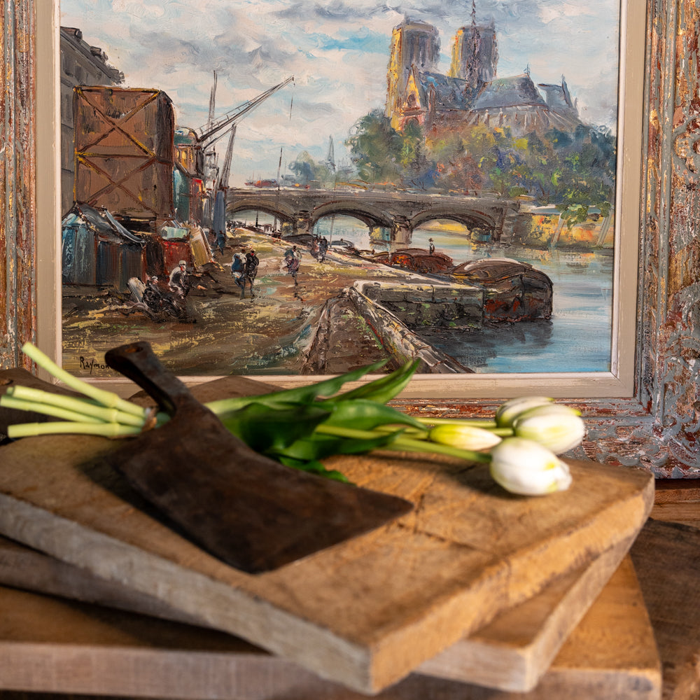 Classic French country farmhouse cutting board