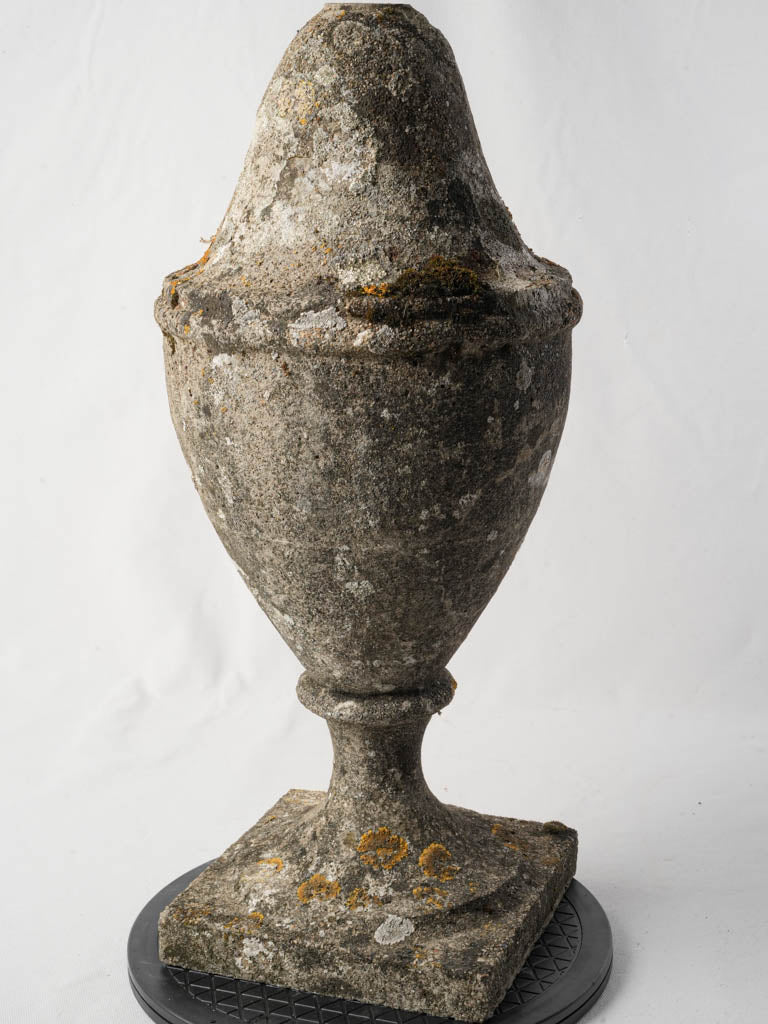 Textured patina outdoor piece