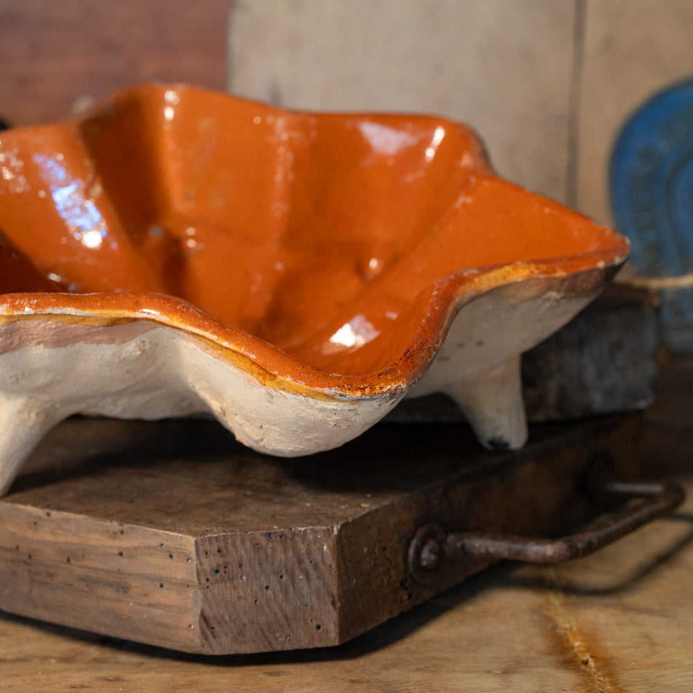 Lovely terracotta floral cake mold