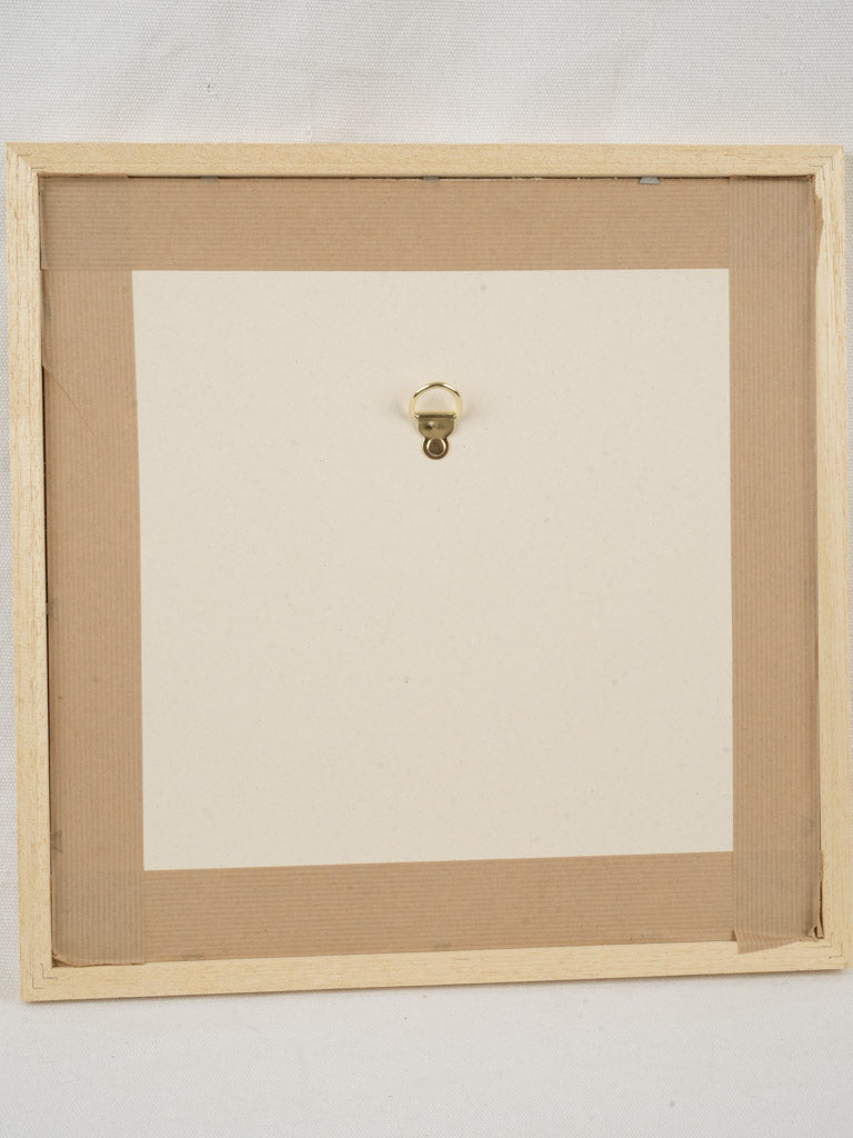 Small Contemporary Painting By Karibou - Le Charme (Charm) - 15" x 15"