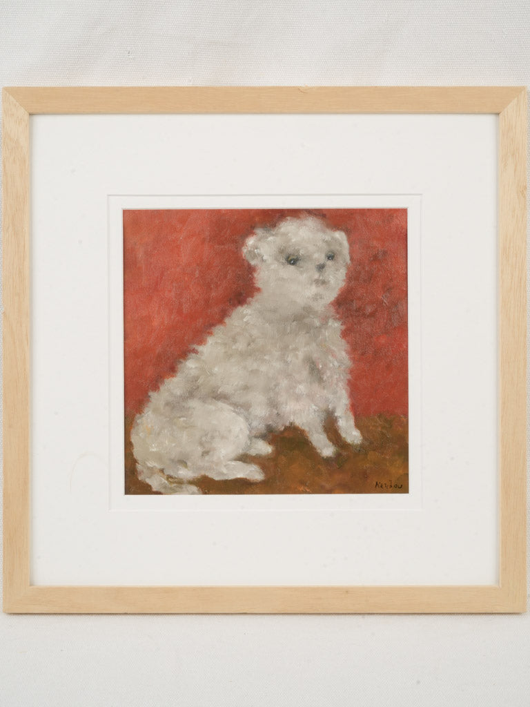 Small Contemporary Painting By Karibou - Joya - 14½" x 14½"