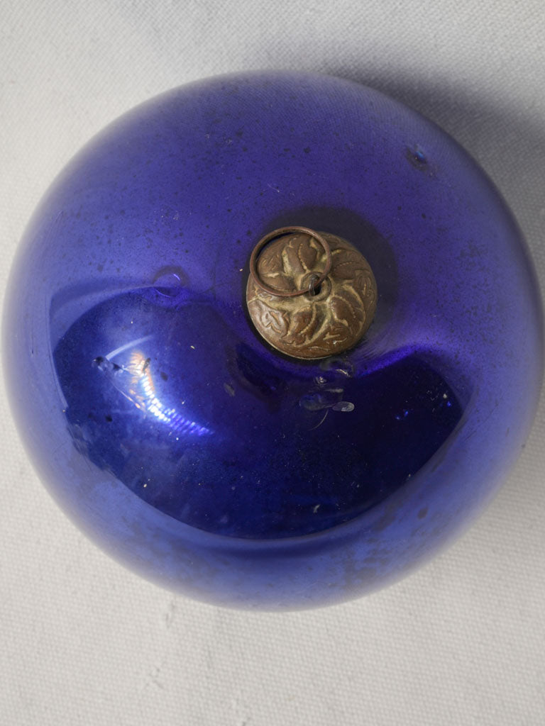 Elegant vintage blown-glass ornaments