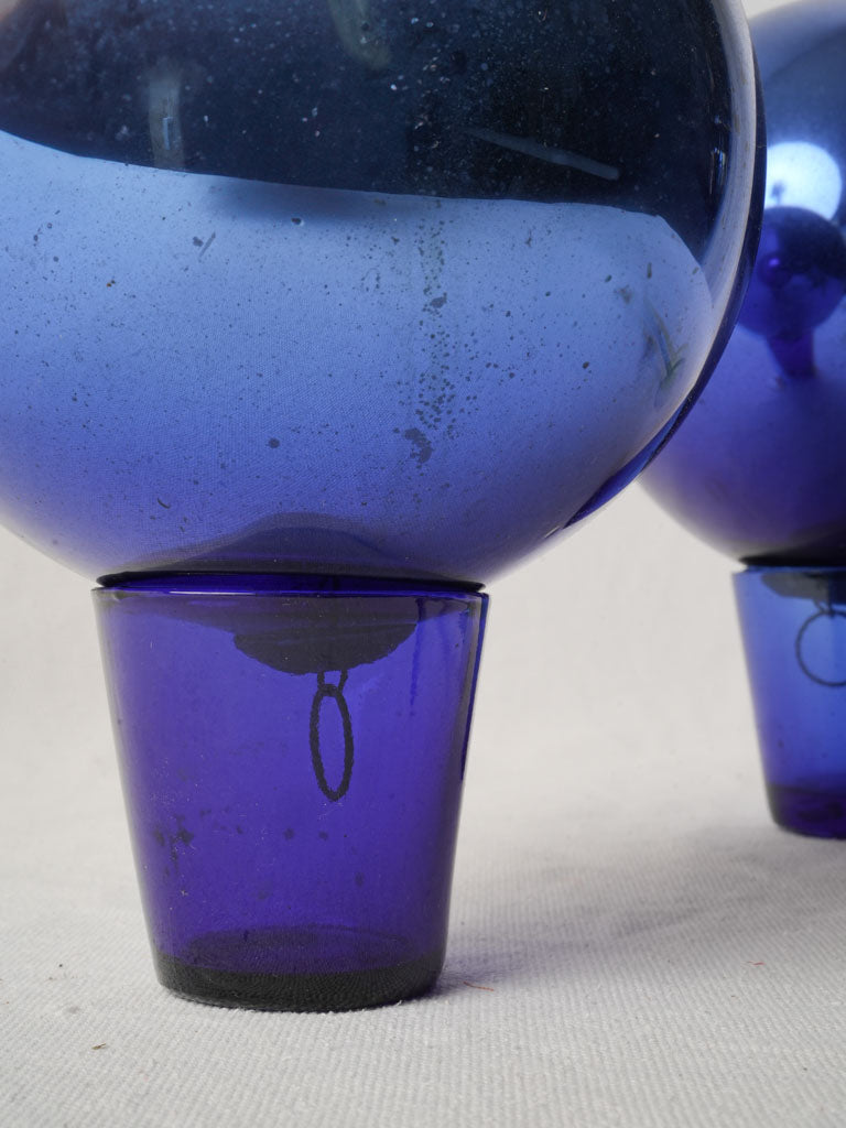 Thuringian crafted glass bauble set