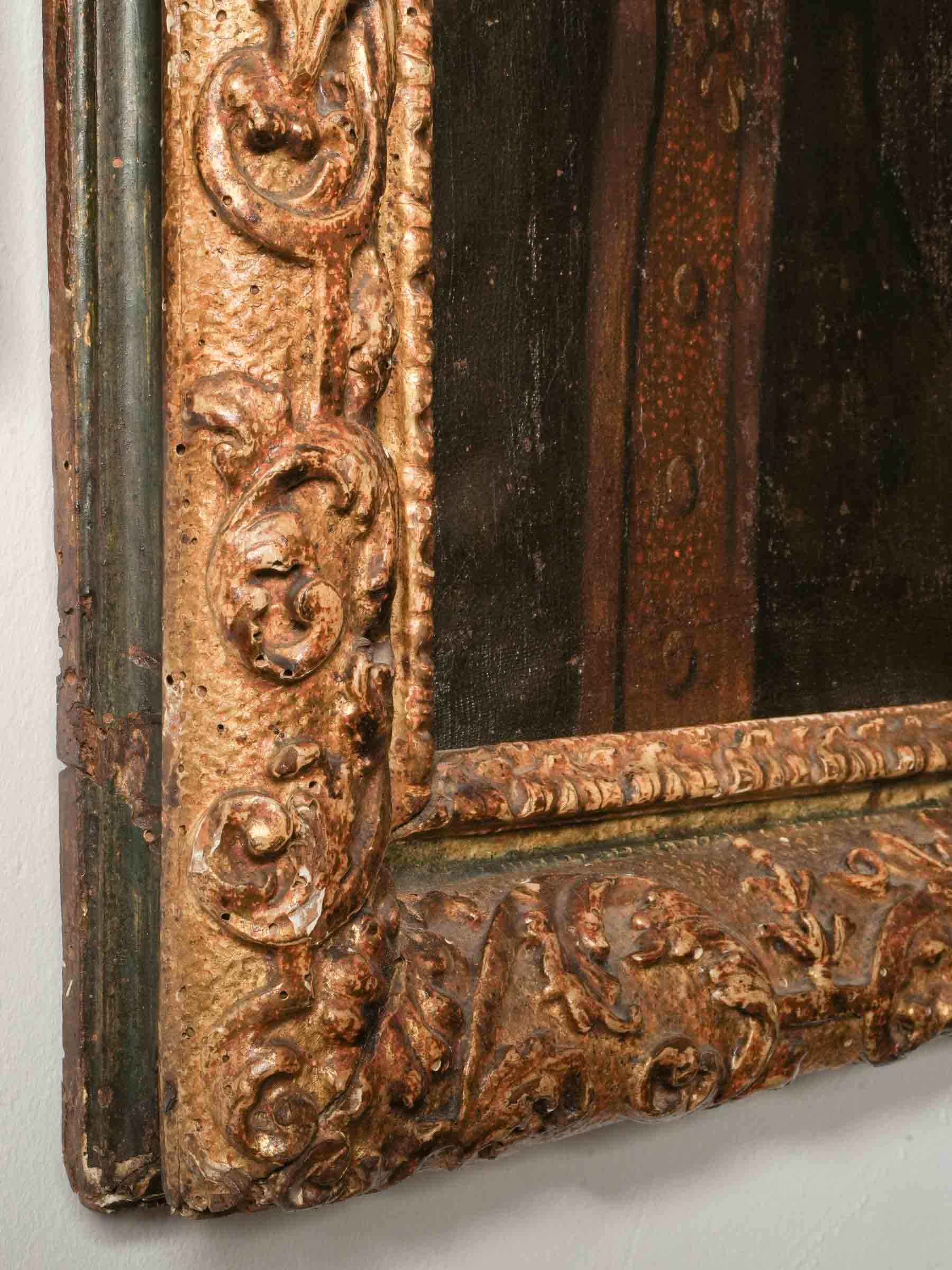 Intricate lacquer frame artwork