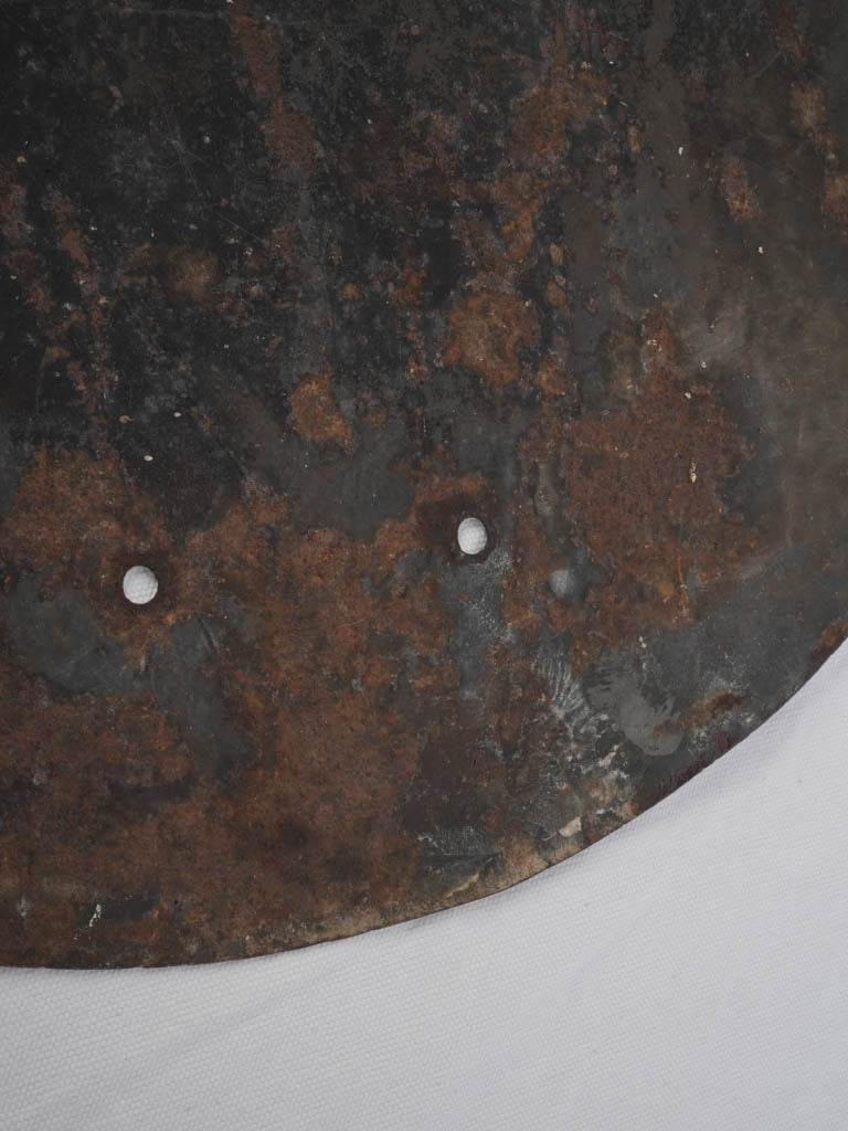 Rare Art Deco Enamel Advertising Sign for Galeries Lafayette Paris c. 1930 - 39½"