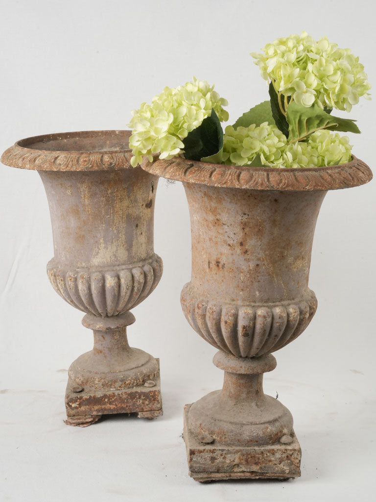 Vintage French decorative urns