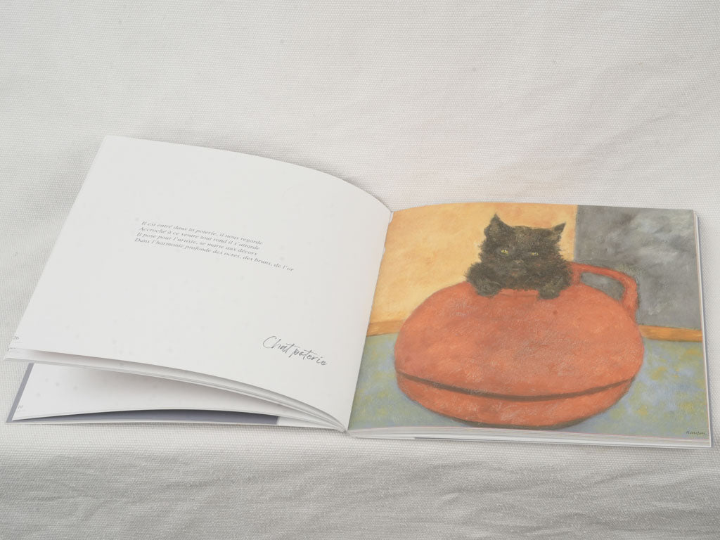 A Fleur de Chat - A Book By Karibou - 8¼" x 8¼"