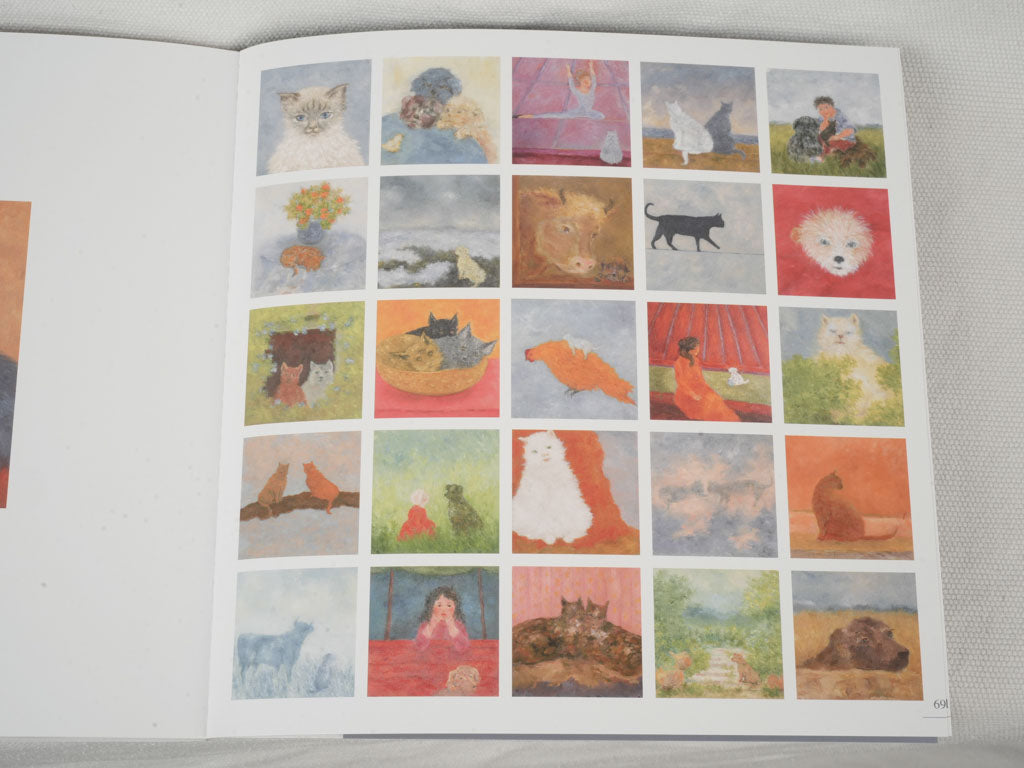 A Fleur de Chat - A Book By Karibou - 8¼" x 8¼"