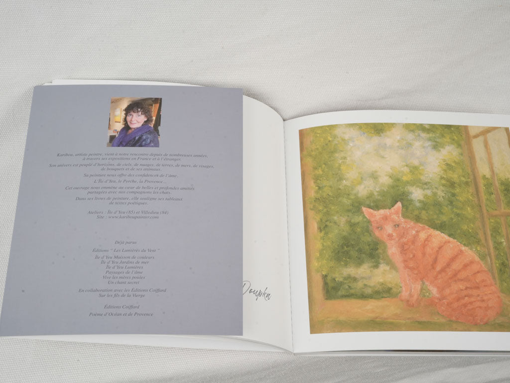 A Fleur de Chat - A Book By Karibou - 8¼" x 8¼"