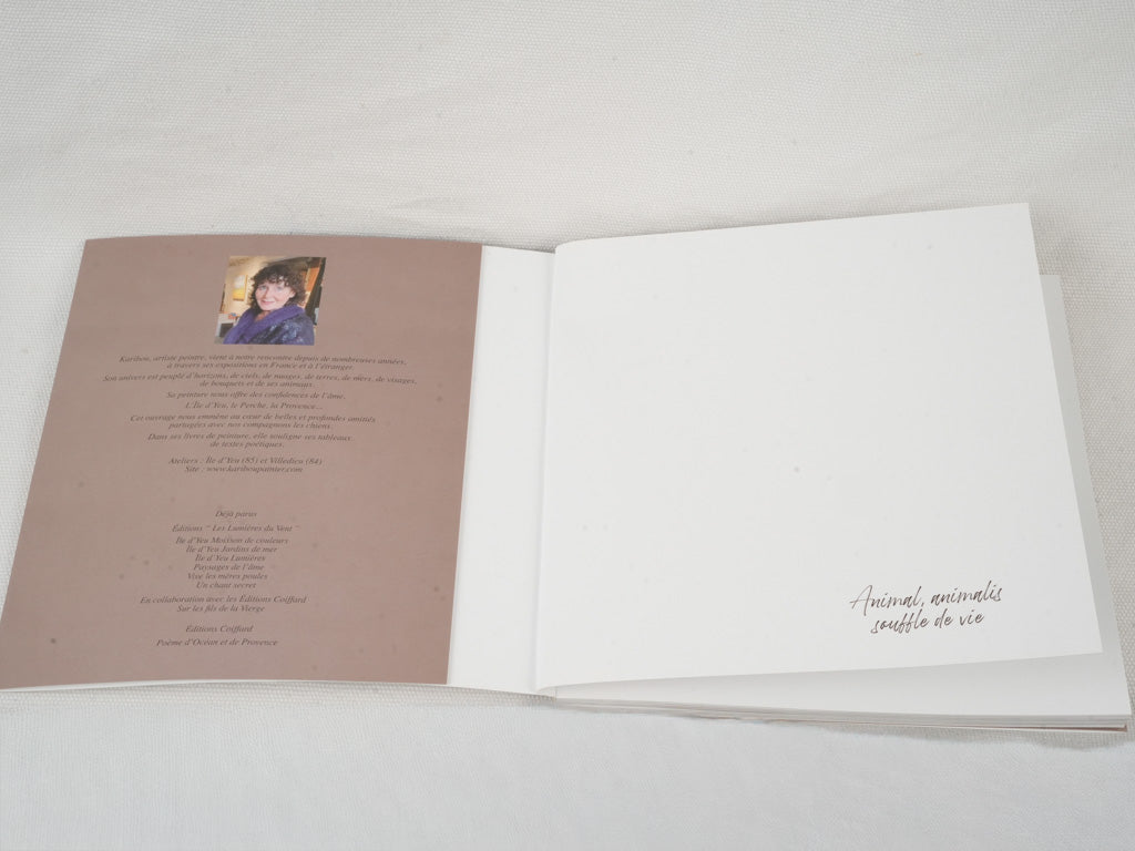 A Coeur Chien - A Book By Karibou - 8¼" x 8¼"