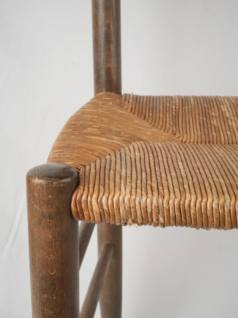 Refined rustic high-back seating