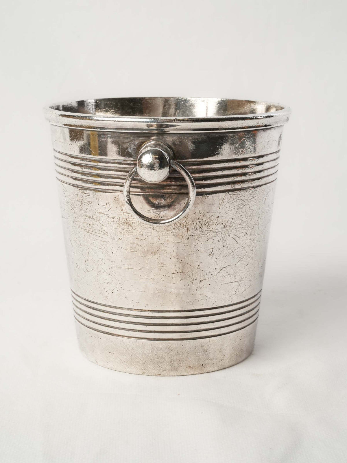 Art Deco Silver-Plated Ice Bucket or Small Wine Cooler by Ercuis, 1930s–40s - 6¼"
